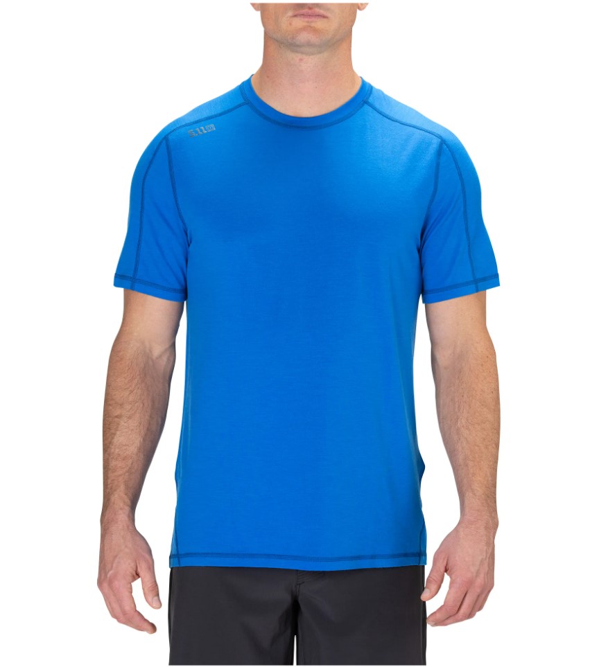 Ισοθερμική κοντομάνικη μπλούζα Range Ready Merino Wool (Royal Blue) της 5.11 Tactical FIV62636 trazeras|FIV62636