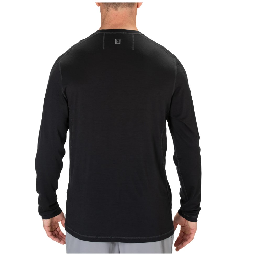 Ισοθερμική μακρυμάνικη μπλούζα Range Ready Merino Wool (Black) της 5.11 Tactical FIV62632 trazeras|FIV62632