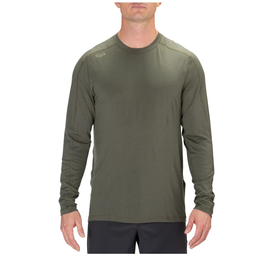 Ισοθερμική μακρυμάνικη μπλούζα Range Ready Merino Wool (Black) της 5.11 Tactical FIV62633 trazeras|FIV62632