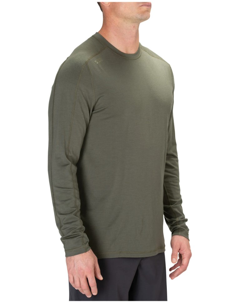 Ισοθερμική μακρυμάνικη μπλούζα Range Ready Merino Wool (Black) της 5.11 Tactical FIV62633 trazeras|FIV62632