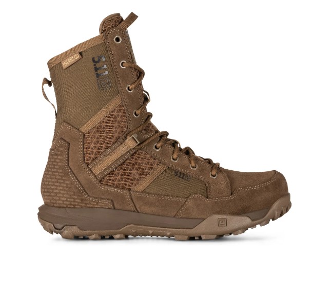 Επιχειρησιακά Άρβυλα 5.11 A/T 8" Waterproof Non Zip, High 8'' (Dark Coyote) της 5.11 Tactical FIV62142 trazeras|FIV62142