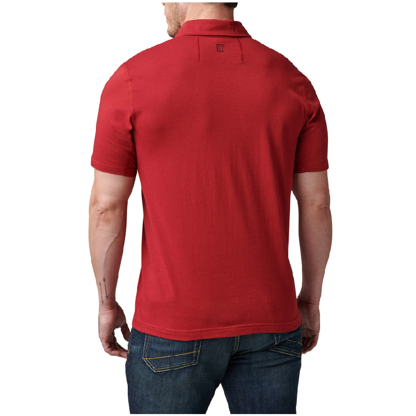 Κοντομάνικη Μπλούζα Archer Short Sleeve Polo (Cordovan Red) της 5.11 Tactical FIV63831 trazeras|FIV63831