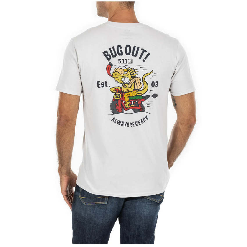 Κοντομάνικη Μπλούζα Bug Out Tee (Steam) της 5.11 Tactical FIV63839 trazeras|FIV63839