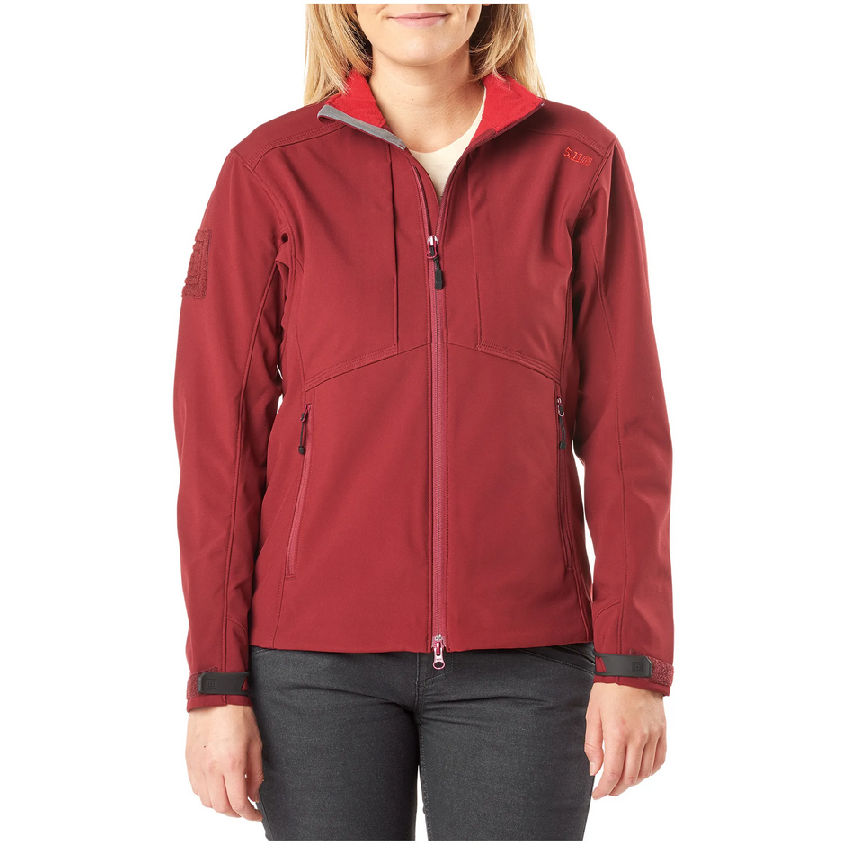 Γυναικείο Τζάκετ Women's Sierra Softshell Jacket (Code Red) της 5.11 Tactical FIV63724 trazeras|FIV63724