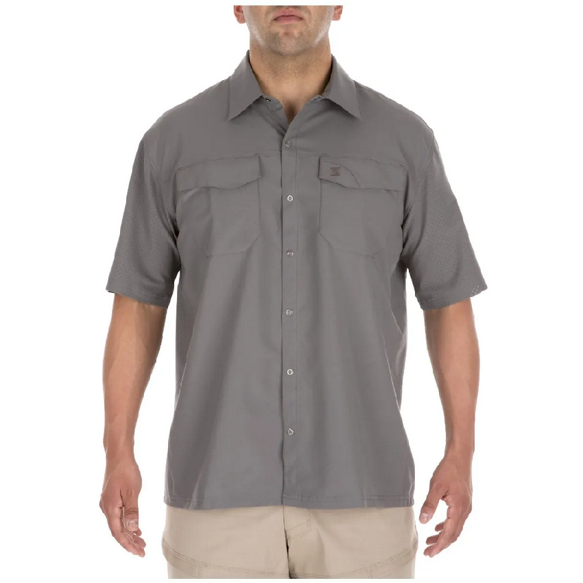 Πουκάμισο Κοντομάνικο Freedom Flex Short Sleeve (Storm) της 5.11 Tactical FIV63548 trazeras|FIV63548