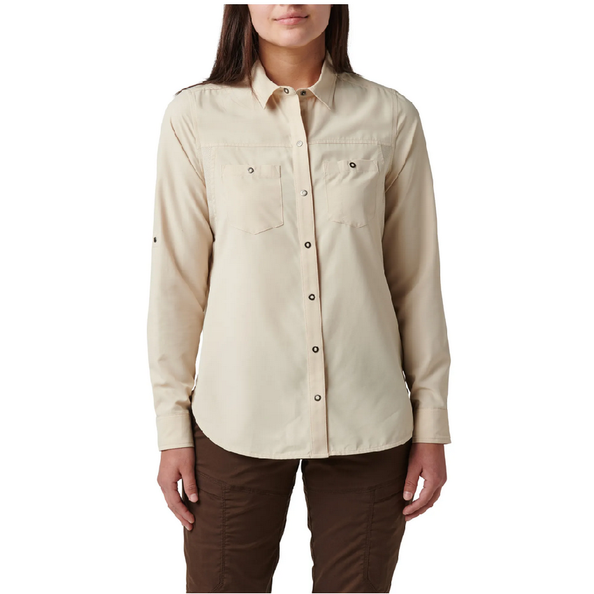 Πουκάμισο Women's Marksman Long Sleeve Shirt (Vanilla) της 5.11 Tactical FIV64851 trazeras|FIV64851