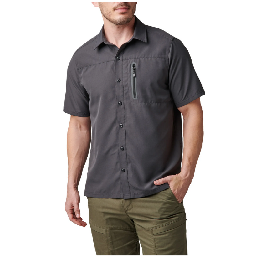 Πουκάμισο Κοντομάνικο Marksman Utility Short Sleeve (Volcanic) της 5.11 Tactical FIV63524 trazeras|FIV63524