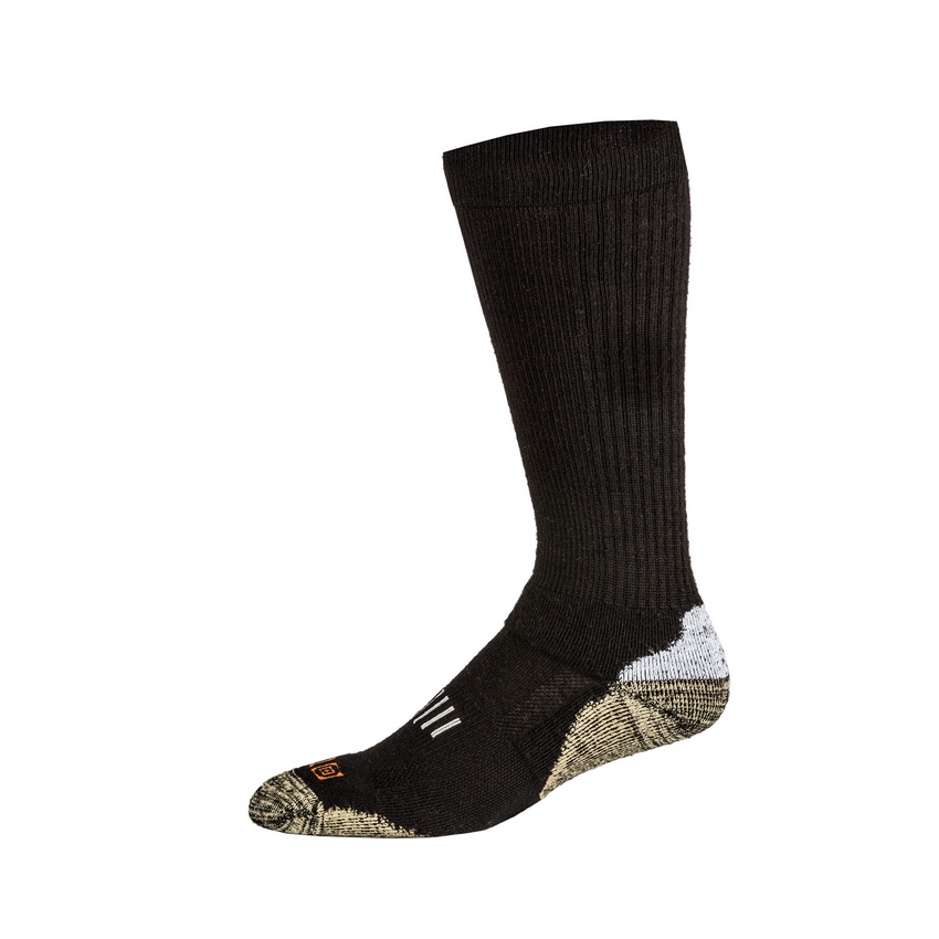Επιχειρησιακές Κάλτσες Merino Crew Sock (Black) της 5.11 Tactical FIV63556 trazeras|FIV63556