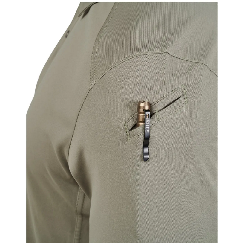 Κοντομάνικη Μπλούζα Paramount Short Sleeve Polo (Ranger Green) της 5.11 Tactical FIV63814 trazeras|FIV63814