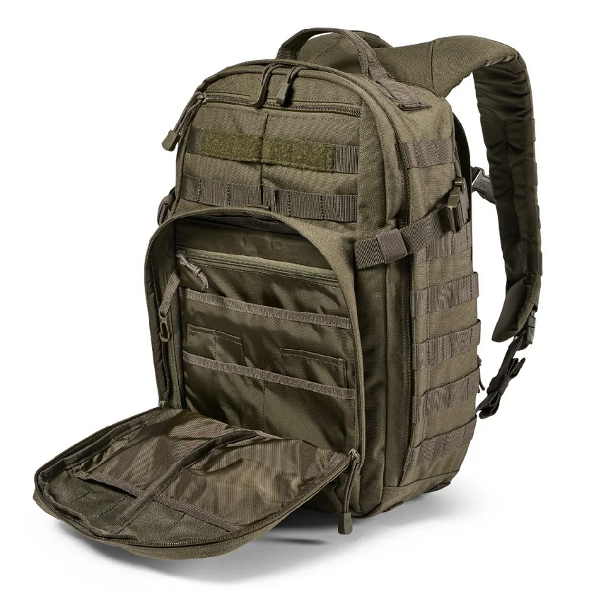 Επιχειρησιακό Σακίδιο Rush 12, 2.0 (Ranger Green) της 5.11 Tactical FIV64348 trazeras|FIV64348