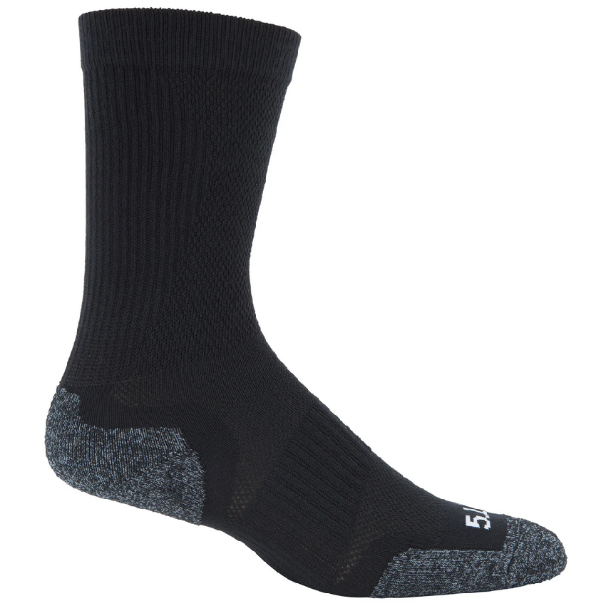 Επιχειρησιακές Κάλτσες Slip Stream Crew Sock, Πολυσύνθετες (Black) της 5.11 Tactical FIV63566 trazeras|FIV63566
