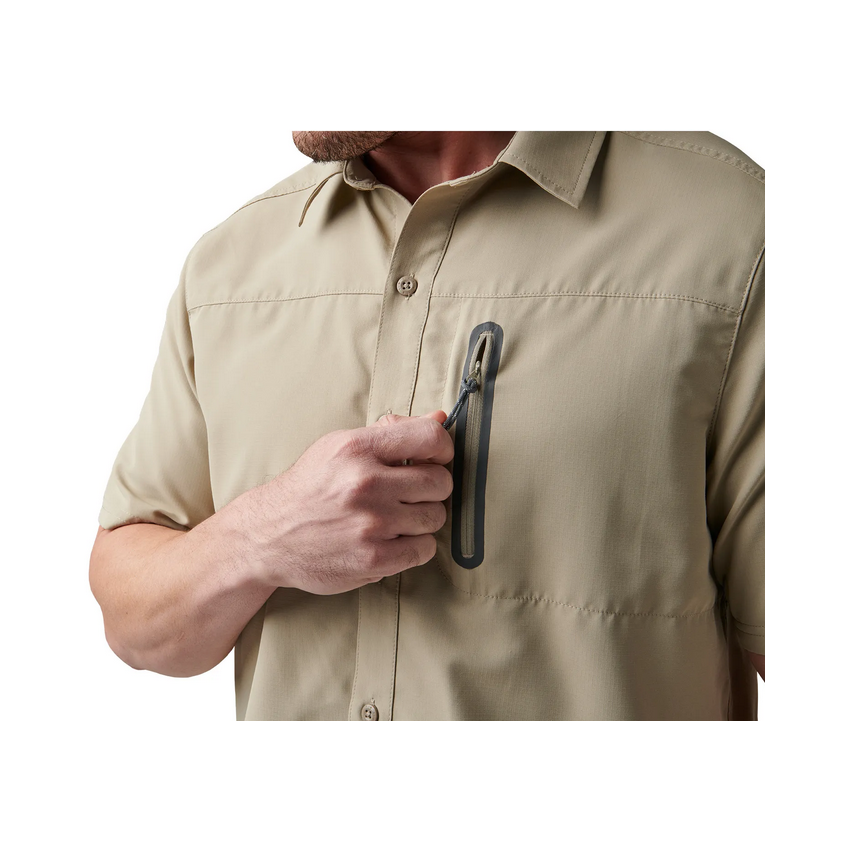 Πουκάμισο Κοντομάνικο Marksman Utility Short Sleeve (Volcanic) της 5.11 Tactical FIV63524 trazeras|FIV63524