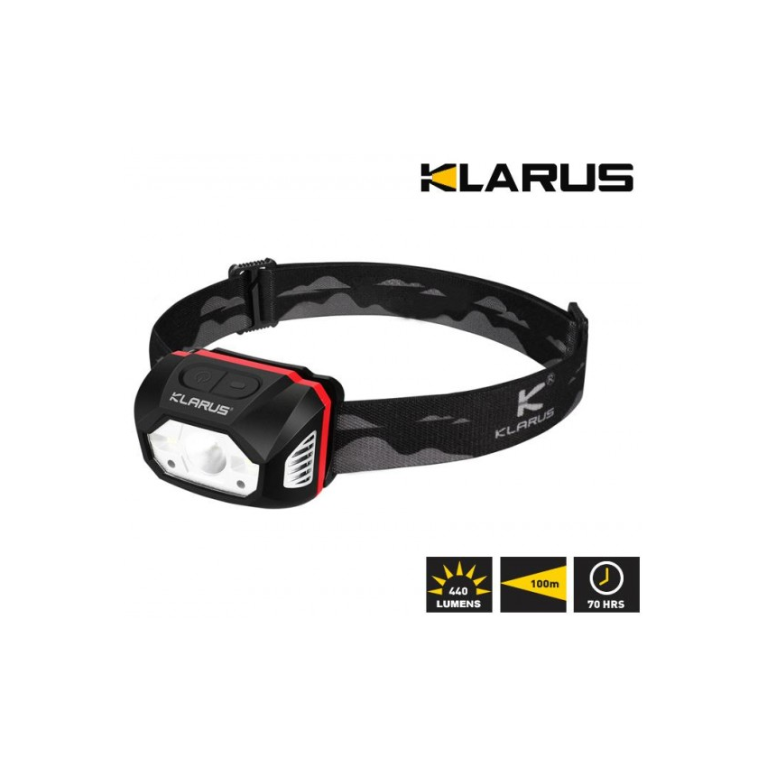 Φακός Κεφαλής HM1 (440 Lumens) της Klarus GOR66038 trazeras|GOR66038