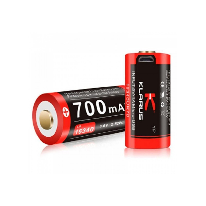 Μπαταρία 16GT-70UR (700mAh) της Klarus GOR66041 trazeras|GOR66041
