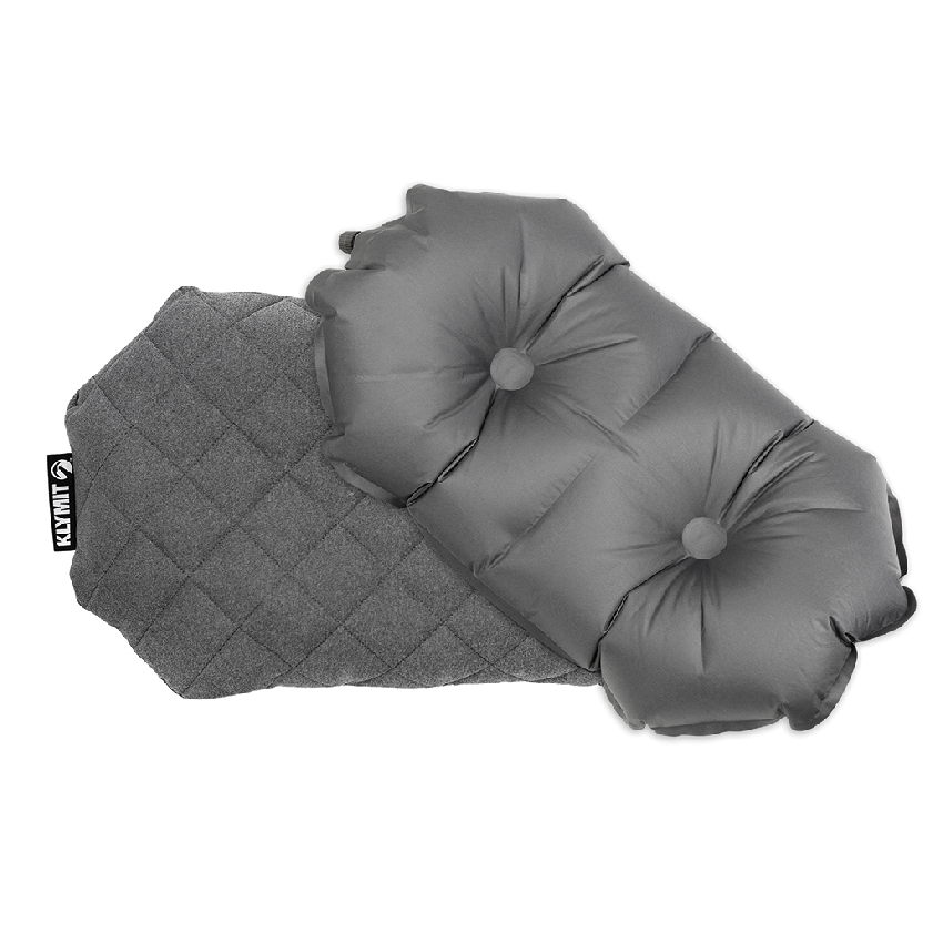 Μαξιλάρι Luxe Pillow (Γκρί) της Klymit SRS62509 trazeras|SRS62509