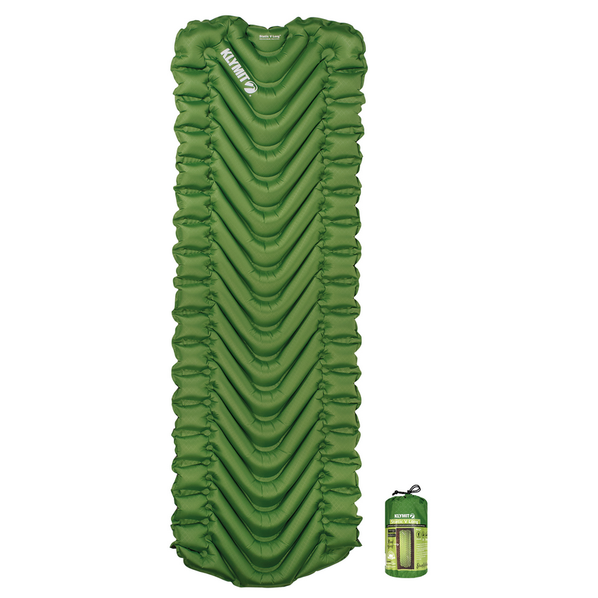 Στρώμα Kάμπινγκ mat Static V Long (Πράσινο) της Klymit SRS62508 trazeras|SRS62508