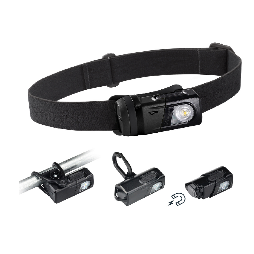 Φακός Κεφαλής Snap RGB Headlamp 300 Lumen (Black) της Princeton Tec SRS65403 trazeras|SRS65403