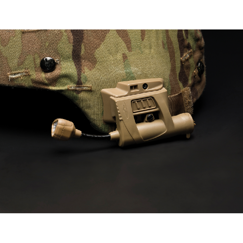 Φακός για Κράνος Charge Helmet Lamp LED White/Red/Blue/IR (Olive) της Princeton Tec SRS65315 trazeras|SRS65315