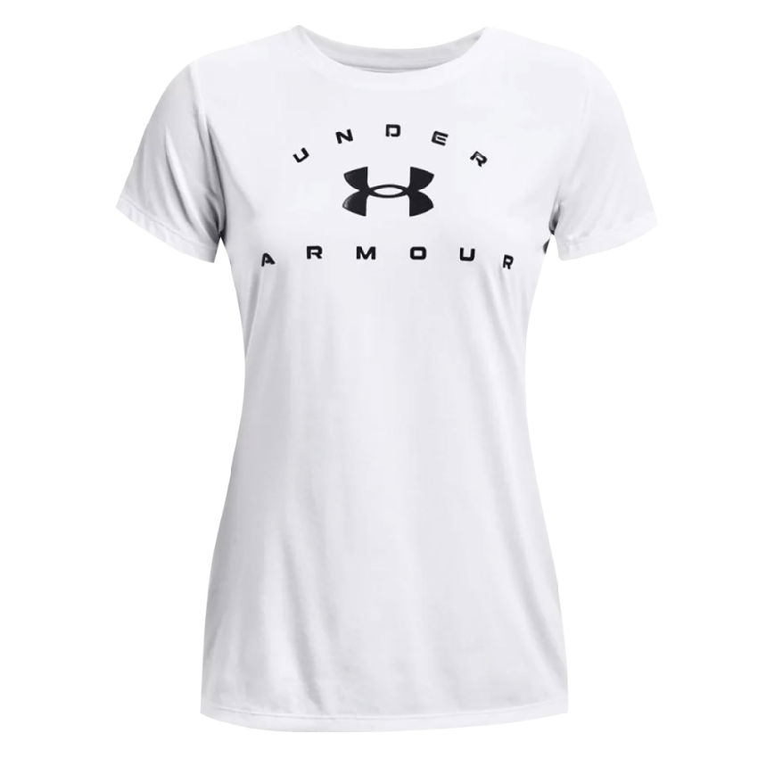 Γυναικεια Μπλούζα Solid Logo Arch (White) της Under Armour SRS67887 trazeras|SRS67887