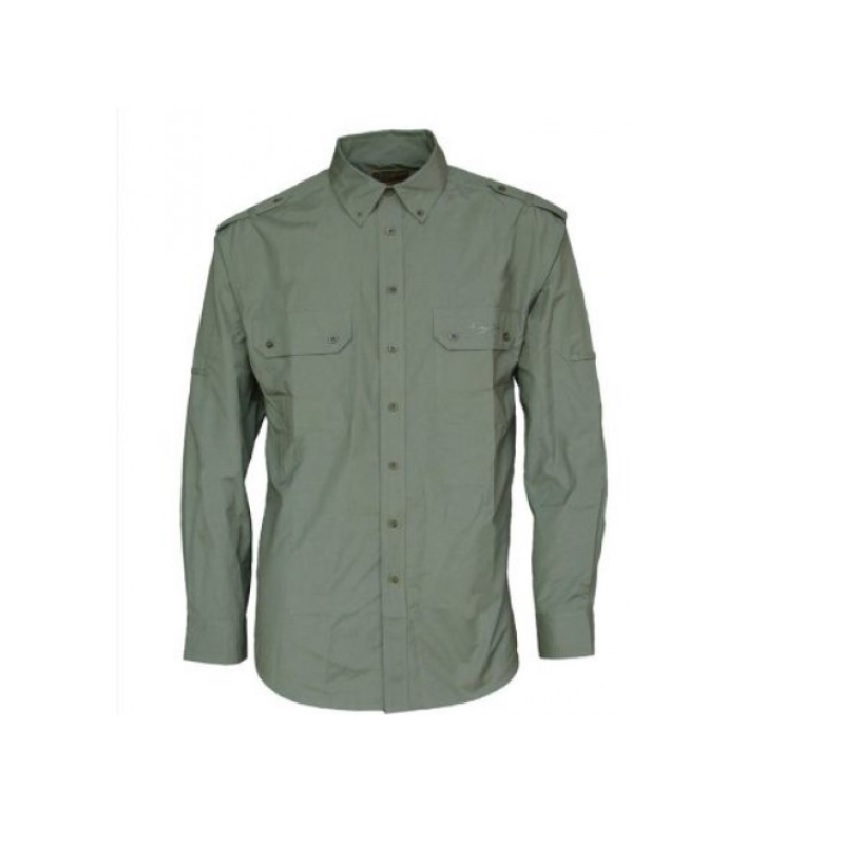Πουκάμισο Κυνηγίου 453 (Olive) της Benisport GOR71636 trazeras|GOR71636