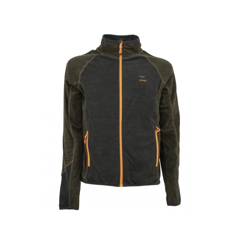 Ζακέτα Fleece Hirvi (Brown/Khaki) της Zotta Forest GOR71693 trazeras|GOR71693