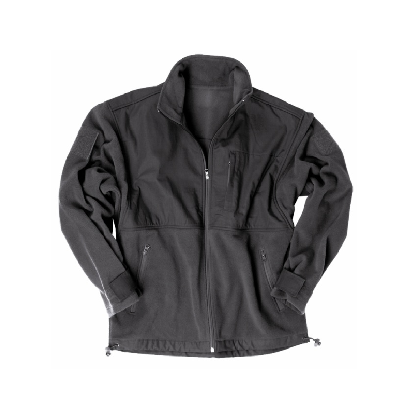 Μακρυμάνικη Ζακέτα Fleece SWAT (Black) της Mil-tec STU71694 trazeras|STU71694