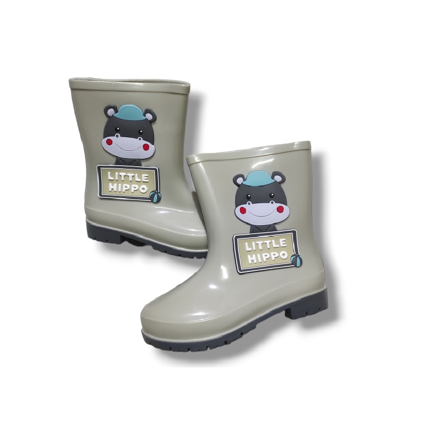 Παιδικές Γαλότσες PVC Little Hippo (Grey) της Trazeras Army TRD73780 trazeras|TRD73780