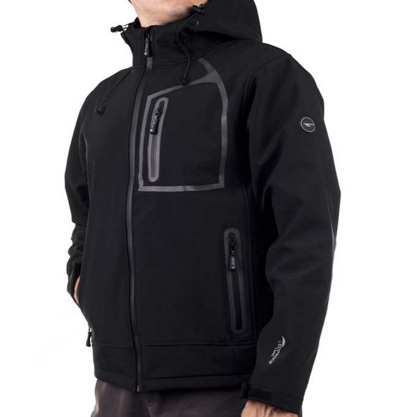 Softshell Τζάκετ Prince II (Black) της Hi-Tec ION74762 trazeras|ION74762