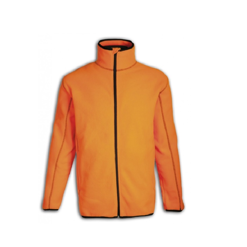 Ζακέτα Microfleece 079 (Πορτοκαλί) της Toxotis Active Wear TOX69065 trazeras|TOX69065