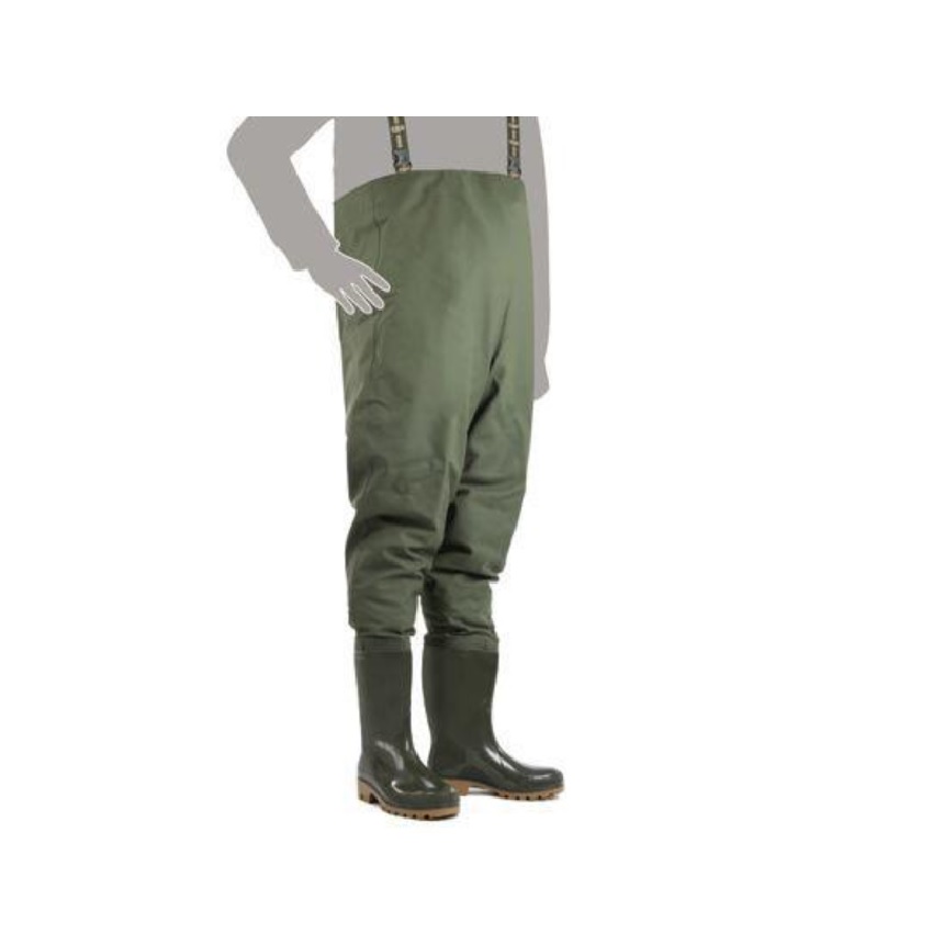 Γαλότσες Στήθους PVC Cayman (Green) της Trazeras Army TRA69215 trazeras|TRA69215