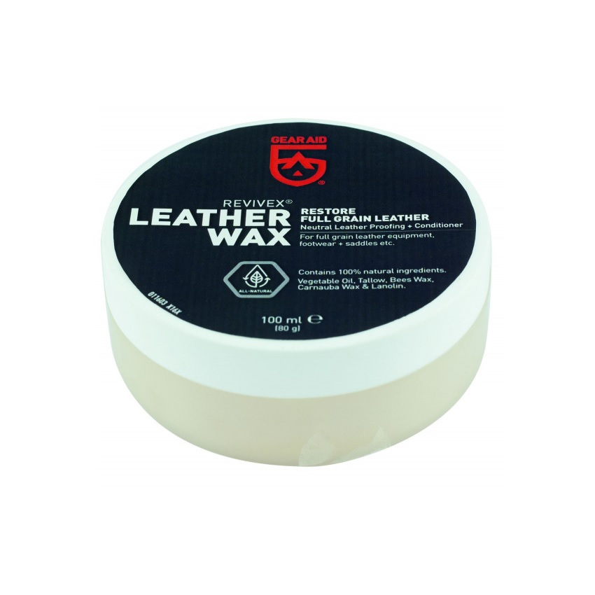 Κερί Συντήρησης για Δερμάτινα Leather Wax (100ml) της Gear Aid UNI63661 trazeras|UNI63661