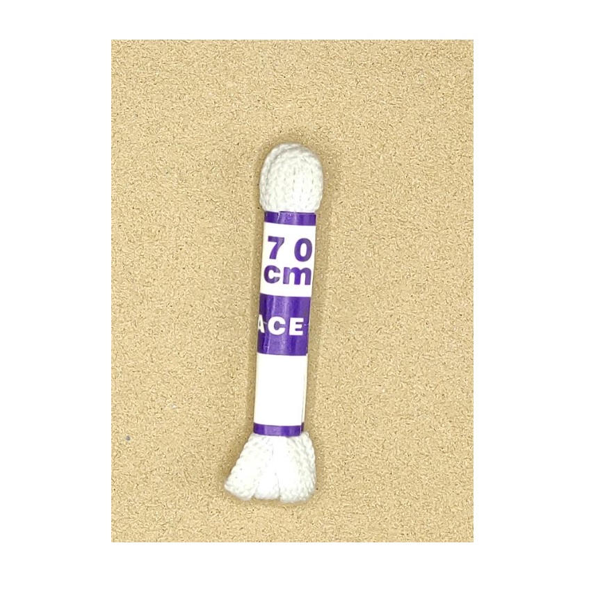 Κορδόνια Polyester 70εκ. (White) TRA64595 trazeras|TRA64595