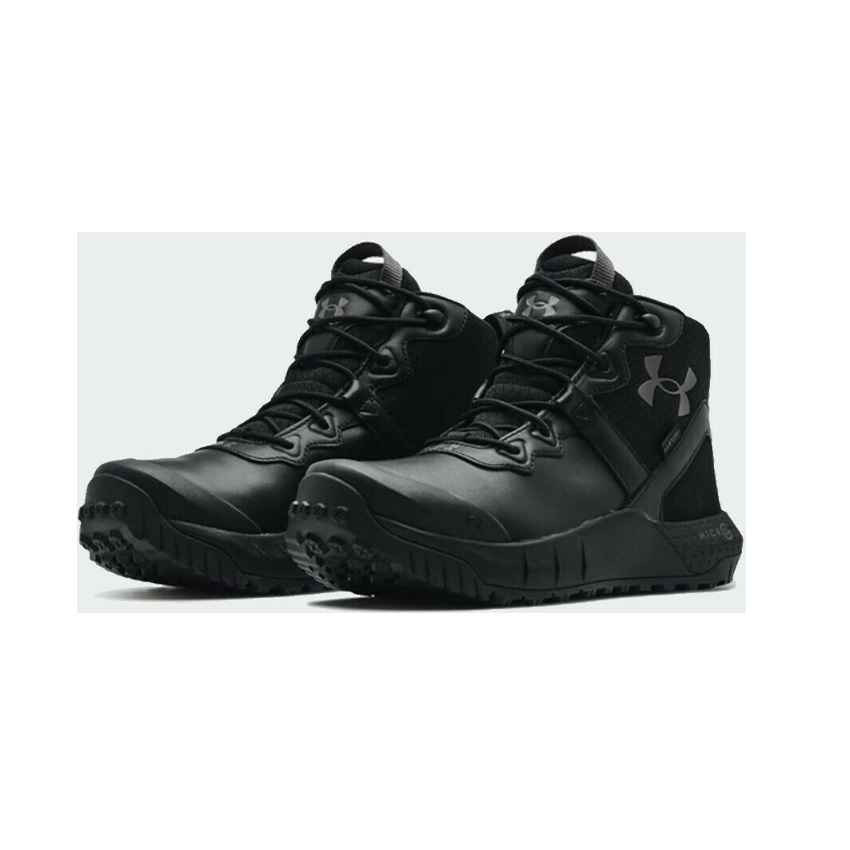 Αδιάβροχα Ημιάρβυλα Valsetz Mid LTHR WP, Mid 5'' (Black) της Under Armour SRS65432 trazeras|SRS65432
