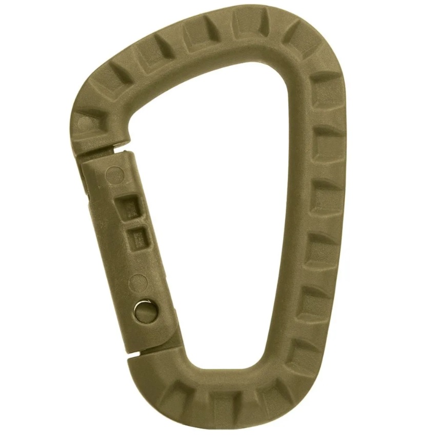 Πλαστικό Καραμπίνερ (Coyote) της Trazeras Army TRA63046 trazeras|TRA63046