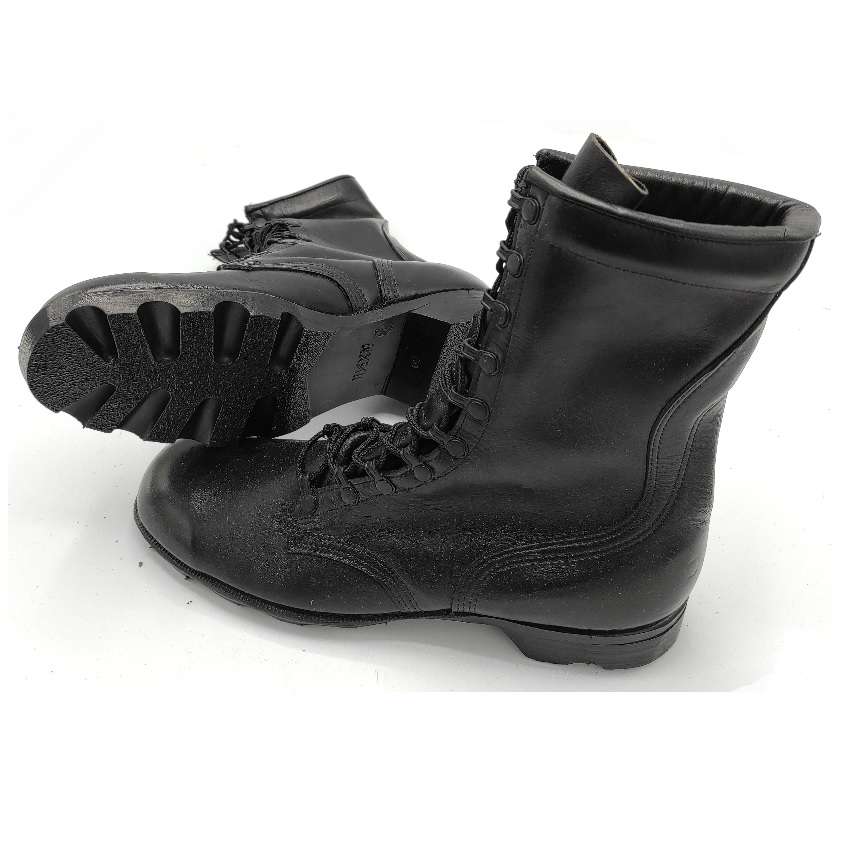 Δερμάτινα Άρβυλα Leather Trooper Ελαφρώς Μεταχειρισμένα, High 8'' (Black) TRA66018 trazeras|TRA66018