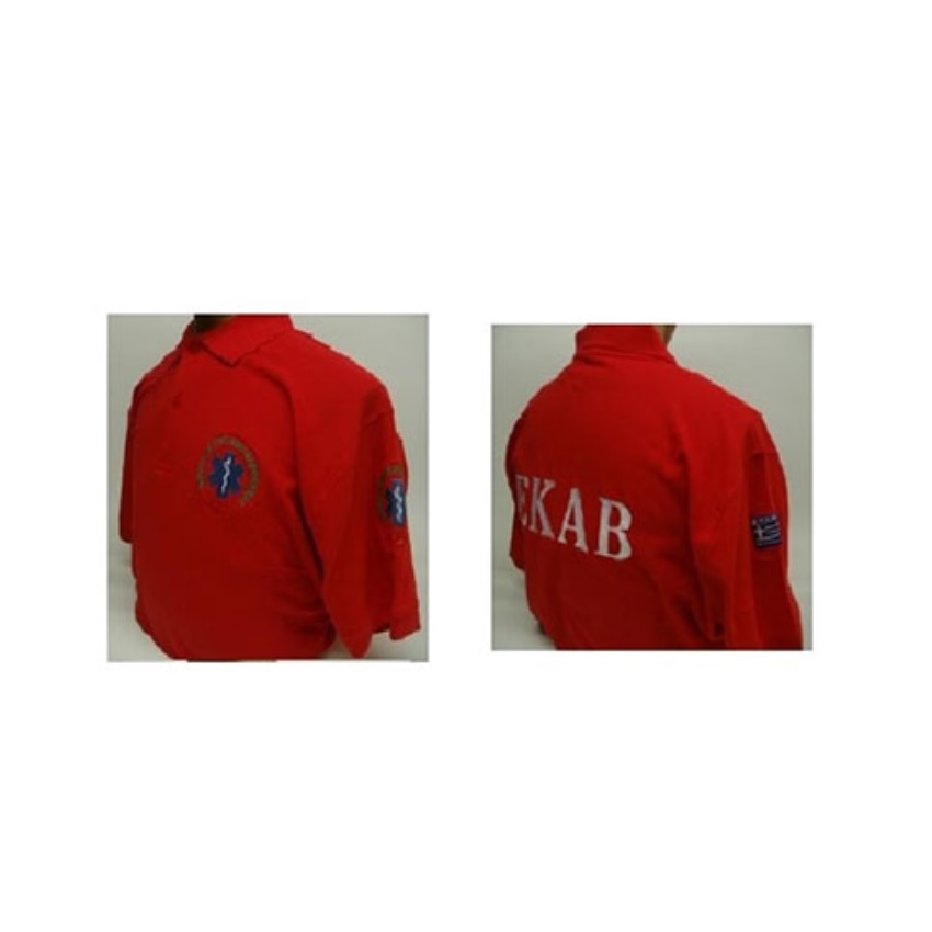 Μπλουζάκι Polo Ε.Κ.Α.Β. (3 Χρώματα) της Chris CHR11891 trazeras|CHR11891