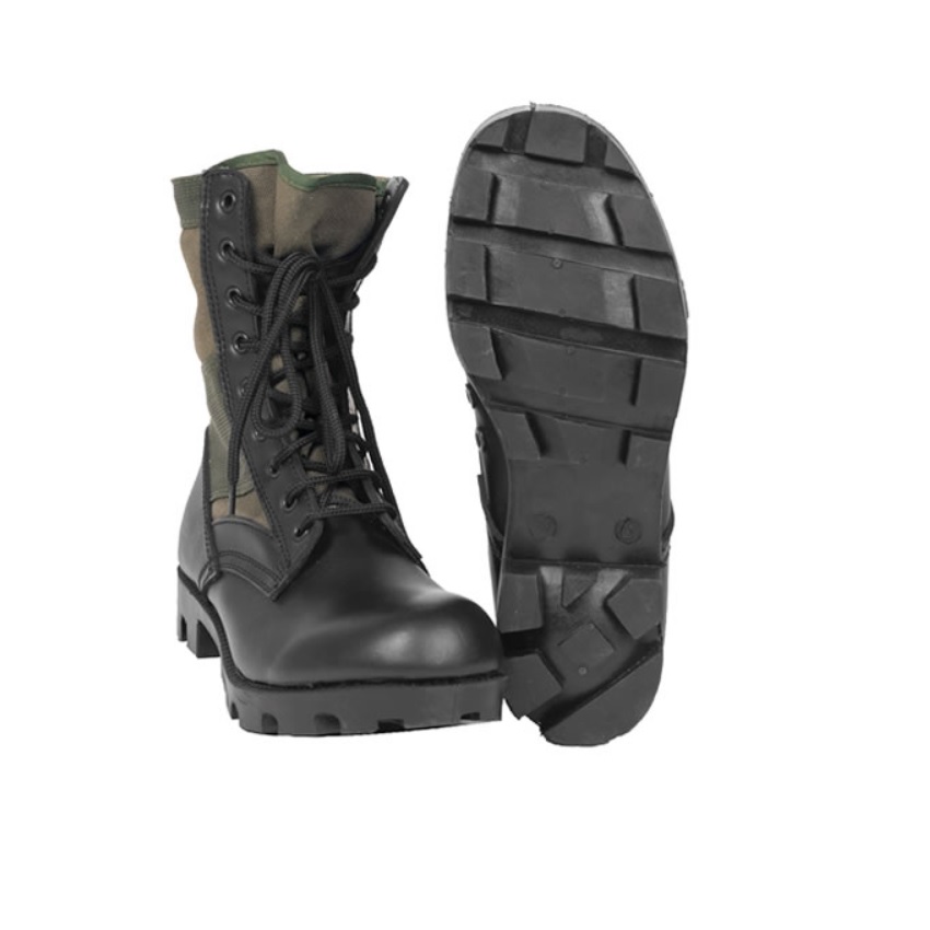 Άρβυλα Stiefel Panama, High 8'' (Black / Khaki) της Mil-Tec STU66567 trazeras|STU66567