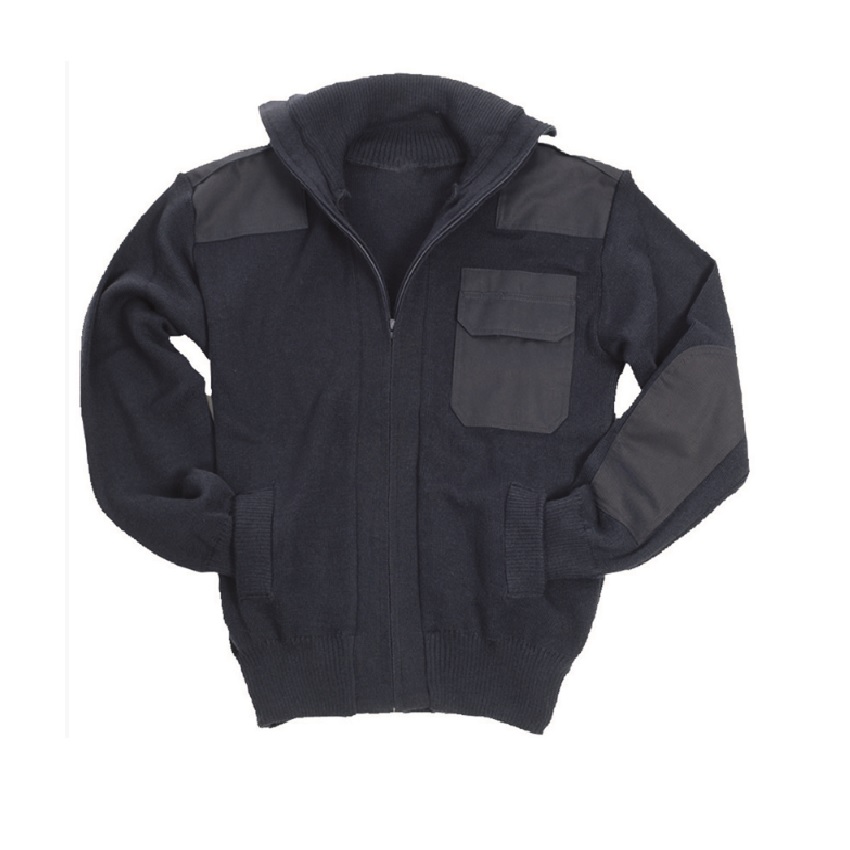 Μάλλινη Ζακέτα Cardigan (Σκούρο Μπλε) της Mil-Tec STU67137 trazeras|STU67137