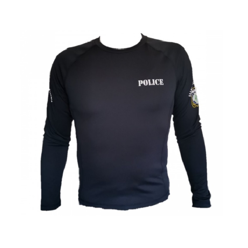 Αντιιδρωτική Μακρυμάνικη Μπλούζα Police Quick Dry της Armymania TRA67186 trazeras|TRA67186