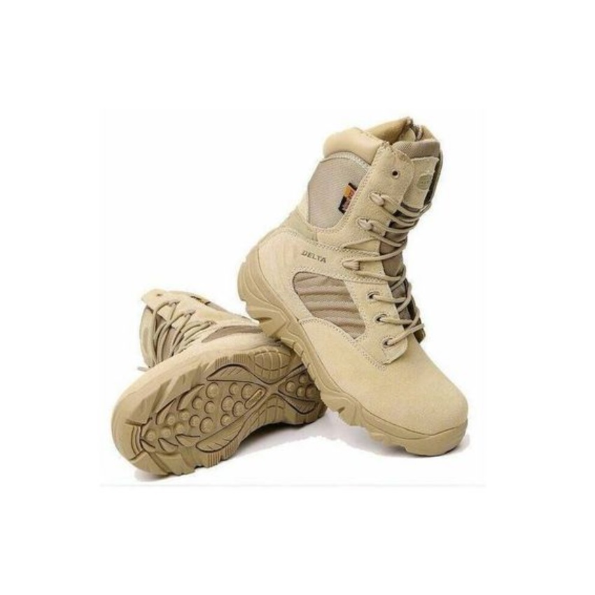 Άρβυλα Delta Boots Beige Zip, High 8'' (Desert) της Armymania ARM67889 trazeras|ARM67889