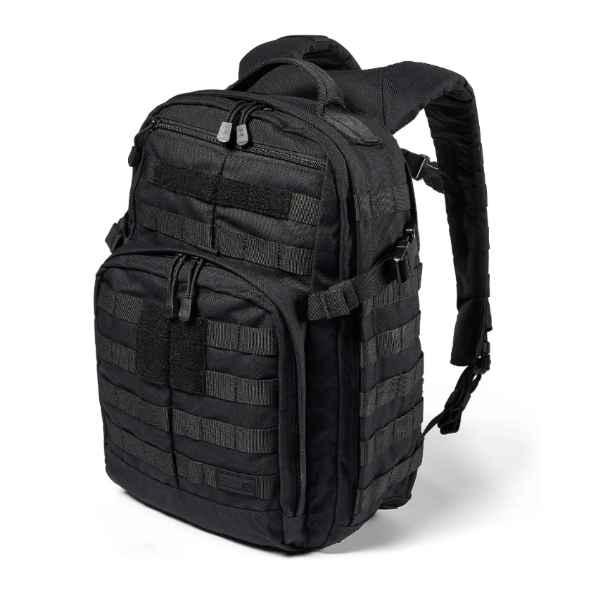 Επιχειρησιακό Σακίδιο Rush 12, 2.0 (Μαύρο) της 5.11 Tactical TAC61965 trazeras|TAC61965