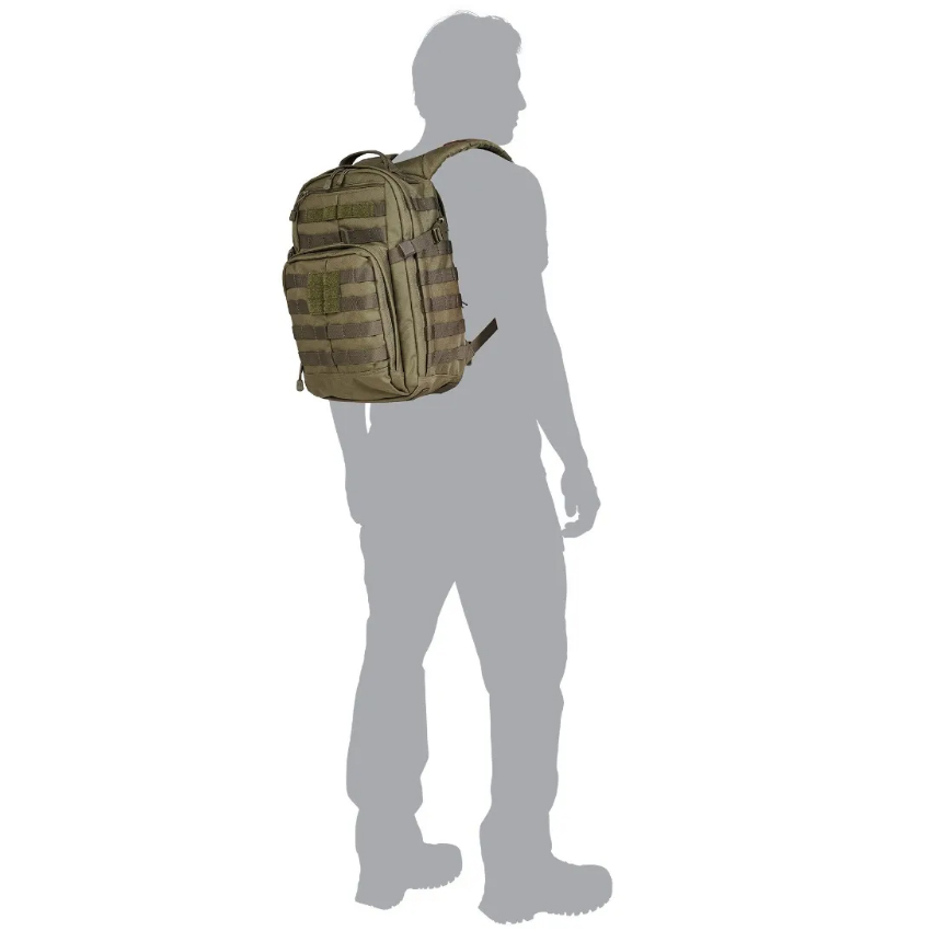 Επιχειρησιακό Σακίδιο Rush 12, 2.0 (Μαύρο) της 5.11 Tactical TAC61965 trazeras|TAC61965
