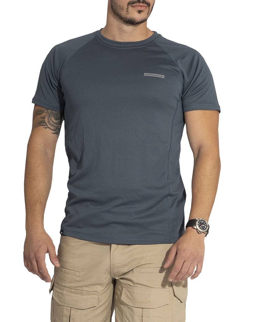Μπλουζάκι Body Shock Activity Shirt (Maroon Red) της Pentagon PEN59178 trazeras|PEN59178