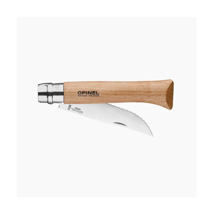 Σουγιάς Inox No.12 με Οδοντωτή Λάμα της Opinel VRA58371 trazeras|VRA58371