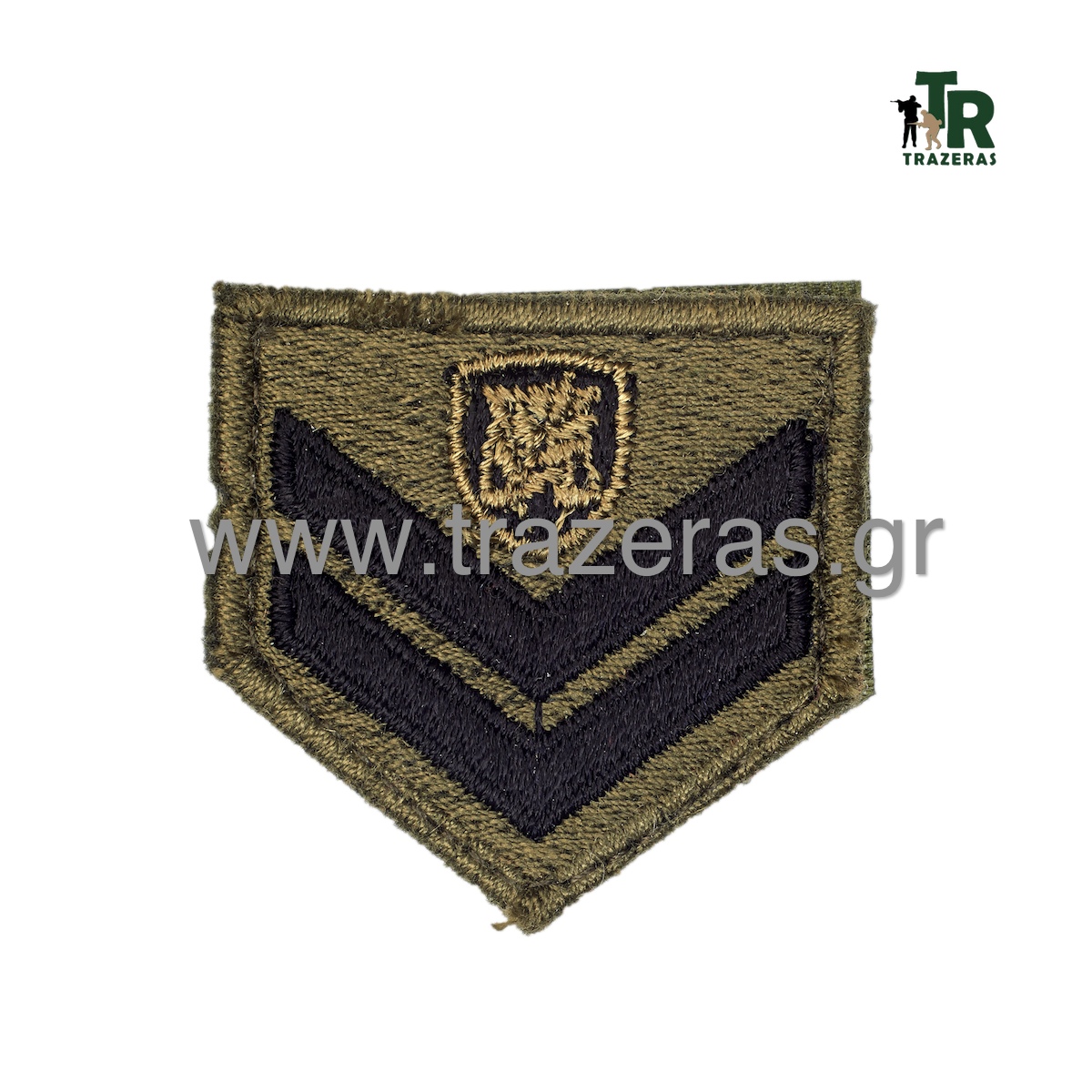 Σήμα Πέτου Υπαρχιφύλακας Ανακριτικός με Velcro (Χαμηλής Ορατότητας) TRA15869 trazeras|TRA15869