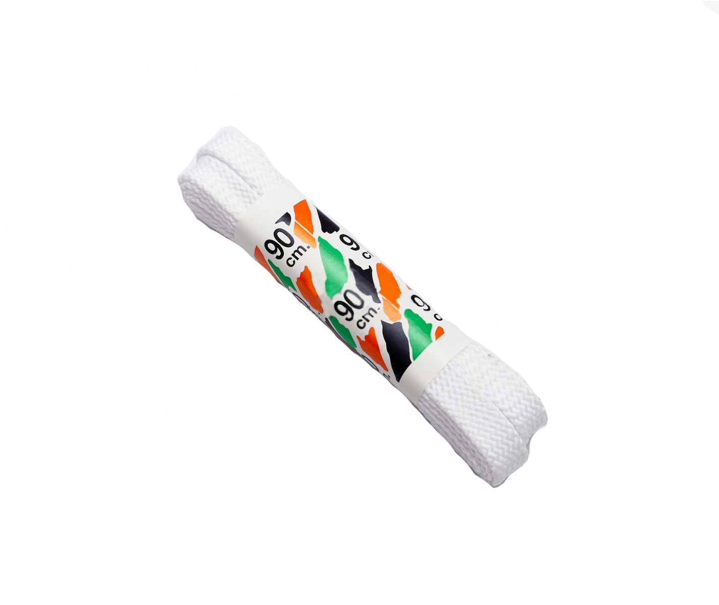 Κορδόνια Πλακέ 90cm (White) TRA002331 trazeras| ΥΠΟ2331