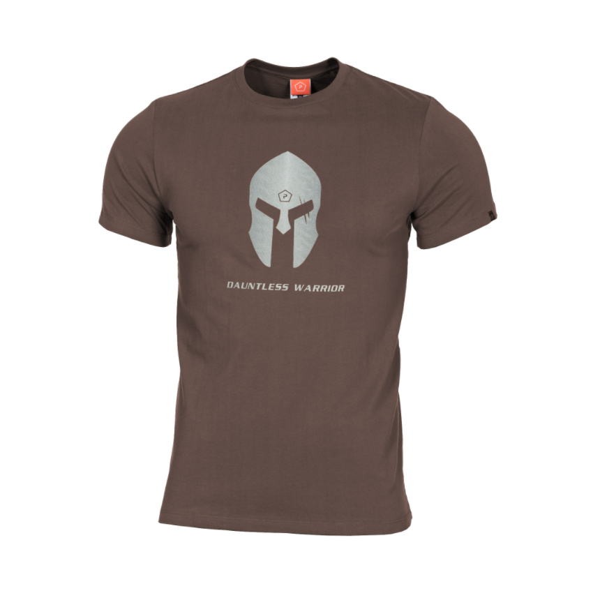 T-Shirt Spartan Helmet Ring Spun (Terra Brown) της Pentagon PEN58045 trazeras|PEN58045