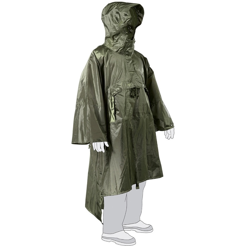 Στεγανό Πόντσο Tac Poncho (Πράσινο) της Tasmanian Tiger SUR42832 trazeras|SUR42832