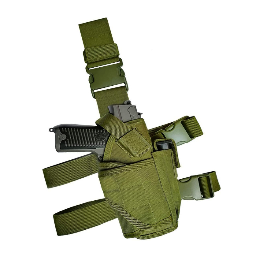 Θήκη Μηρού για Πιστ. Tactical Holster για Δεξιόχειρες (Πράσινο) της Trazeras Army KSMB49203 trazeras|SMB49203
