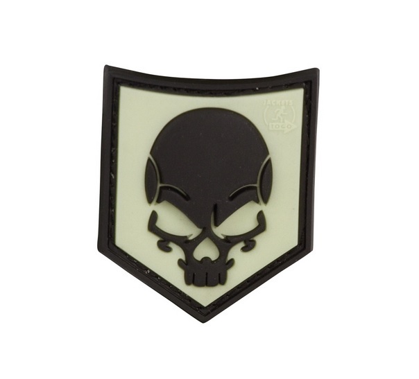PVC Σήμα 3D Velcro Sof Skull της Jackets to Go REC29456 trazeras|REC29456